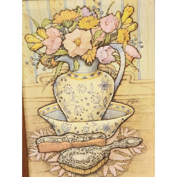 Vintage Framed Floral & Shaving Themed‎ Prints - Picture 4 of 7